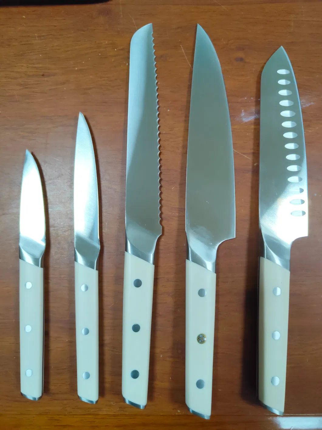 Kitchen Knife, Chef Knife, Santoku Knife, Bread Knife, Steak Knife, Fruit Knife Set