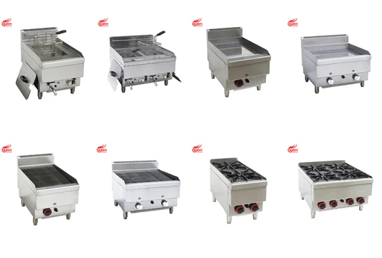 Preço de fábrica equipamento de cozinha comercial tipo radiante mesa elétrica churrasqueira charbroiler com panela de graxa (6e