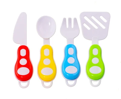 Novos produtos terno azul mini conjunto de cozinha menino emulação talheres simulação emulação de alimentos frigorífico chef modelo brinquedos para brinquedos infantis