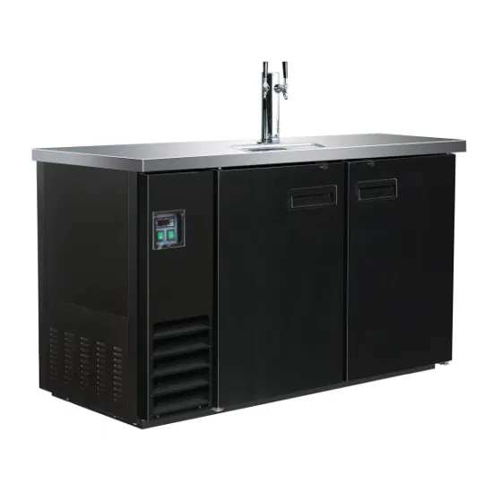 Kegerator refrigerador de cerveja com certificação CE com diferentes barris de cerveja